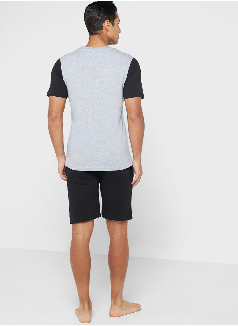 Seventy Five - Colourblock Nightwear Set - Image 1