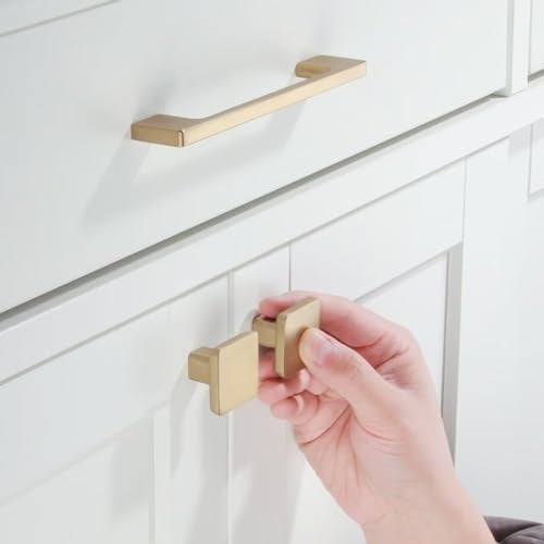 TUNNY 5 Pack Classic Cabinet Handles-7.5"/192mm Screw Spacing Champagne Bronze Furniture Hardware Handles for Champagne BronzeKitchen Cabinets Bedroom Cabinet Pull - Image 4