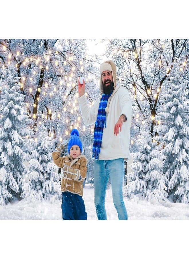 Felortte 7x5FT Blue Winter Forest Scene Photography Backdrop Wonderland Snowflake Landscape Background for Christmas Xmax Family Holiday Party Decorations Supplies Banner Picture Photo Studio Props - Image 3