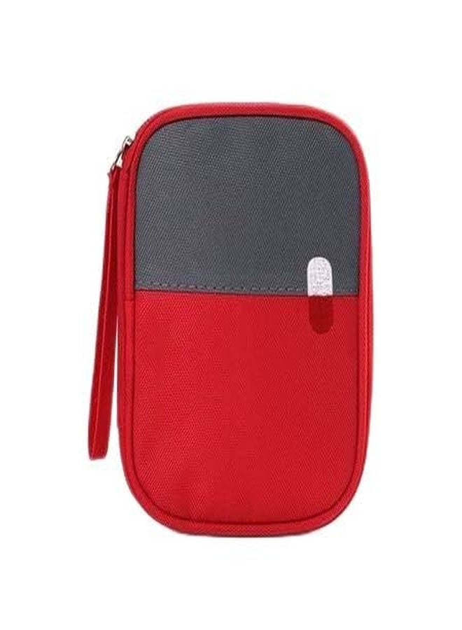 Varahry Medicine Bag, First Aid Kit Box, Emergency Kit, First Aid Pouch, Medicine Pouch, Portable Medicine Storage Bag for Home, Office, Travel (Small) Pack of 1 (Malticolour) - Image 1