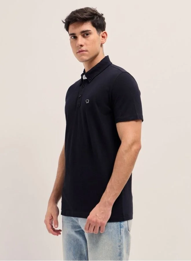 THE BEAR HOUSE  Men's Polo Shirt for Casual & Semi-Formal Wear | Classic Collar Neck T-Shirt | Comfortable, Stylish & Versatile for Office, Travel, Outings & Everyday Use for Men | Best Price UAE