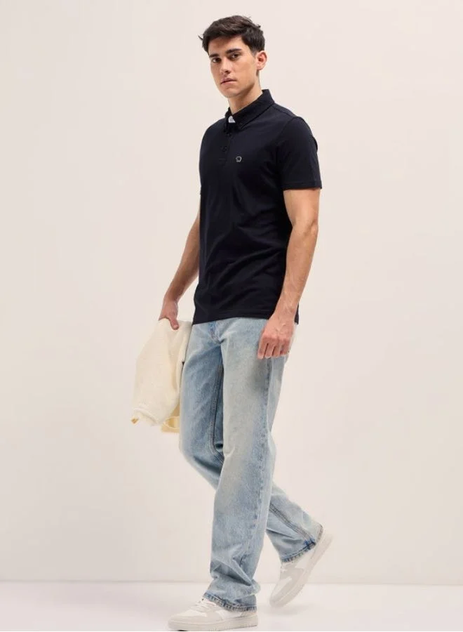 THE BEAR HOUSE  Men's Polo Shirt for Casual & Semi-Formal Wear | Classic Collar Neck T-Shirt | Comfortable, Stylish & Versatile for Office, Travel, Outings & Everyday Use for Men | Best Price UAE