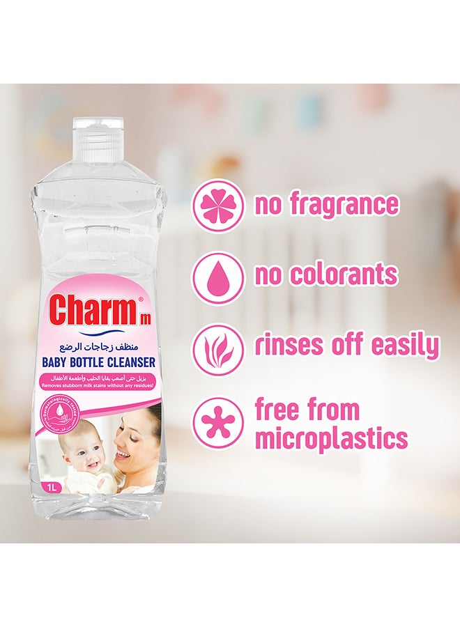 CHARMM زجاجة أطفال، منظف لعبة 2×1 لتر - Image 3