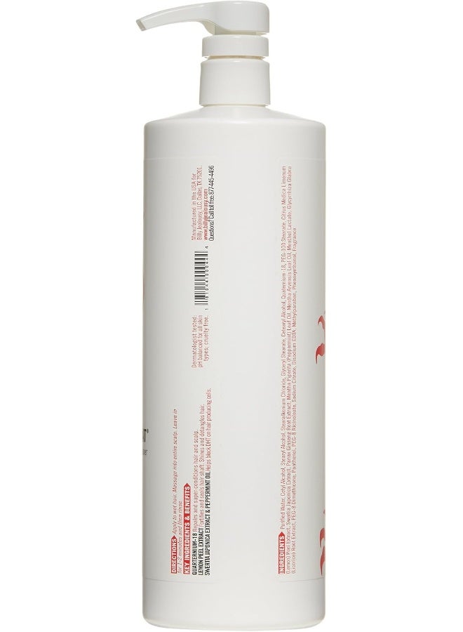Billy Jealousy Cashmere Coat Hair Strengthening Conditioner For Men - 33.8 Oz - Image 2