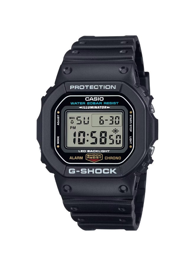 كاسيو ساعة يد رقمية مصنوعة من الراتنج DW-5600UE-1DR - Image 1
