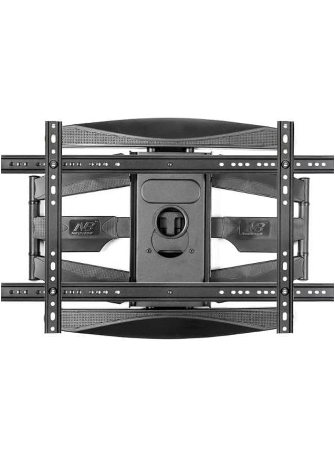 NB NORTH BAYOU Ultra-Thin Mobile TV Wall Mount – Full Motion Bracket for 55"–85" LED, LCD, OLED Screens – 2023 Model with Tilt & Rotation - Image 4