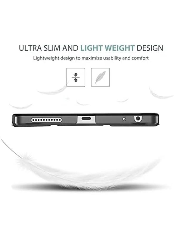 Procases For Lenovo Tab M9 Case 9 Inch 2023 Slim Stand Hard Back Shell Protective Smart Cover Case For Lenovo Tab M9 9" 2023 Release Black - Image 5