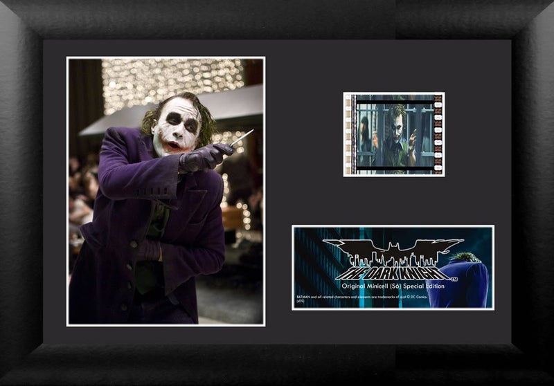 Trend Setters Batman The Dark Knight Heath Ledger as Joker Framed 35mm Film Cell! - Image 5