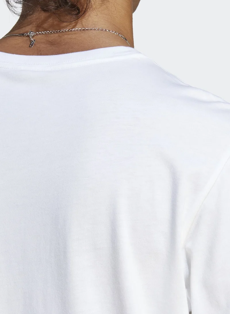 Adidas Single Jersey Small Logo T-shirt