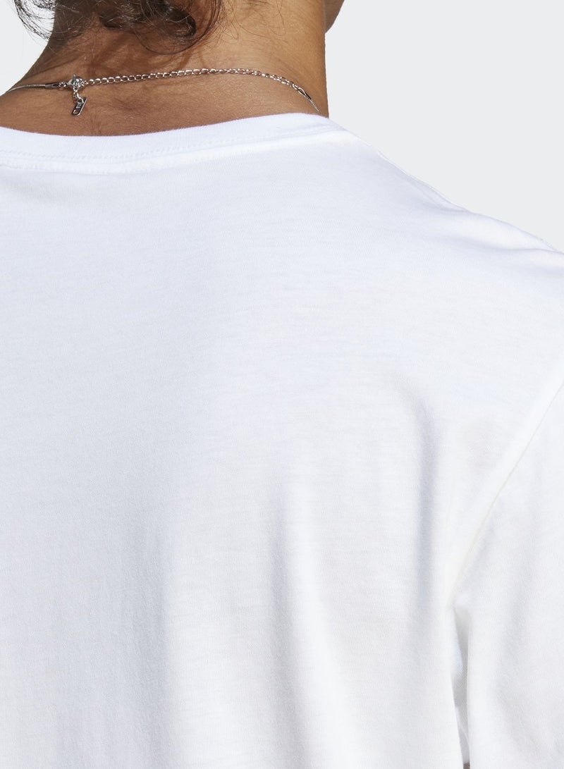 Adidas Single Jersey Small Logo T-shirt - Image 4