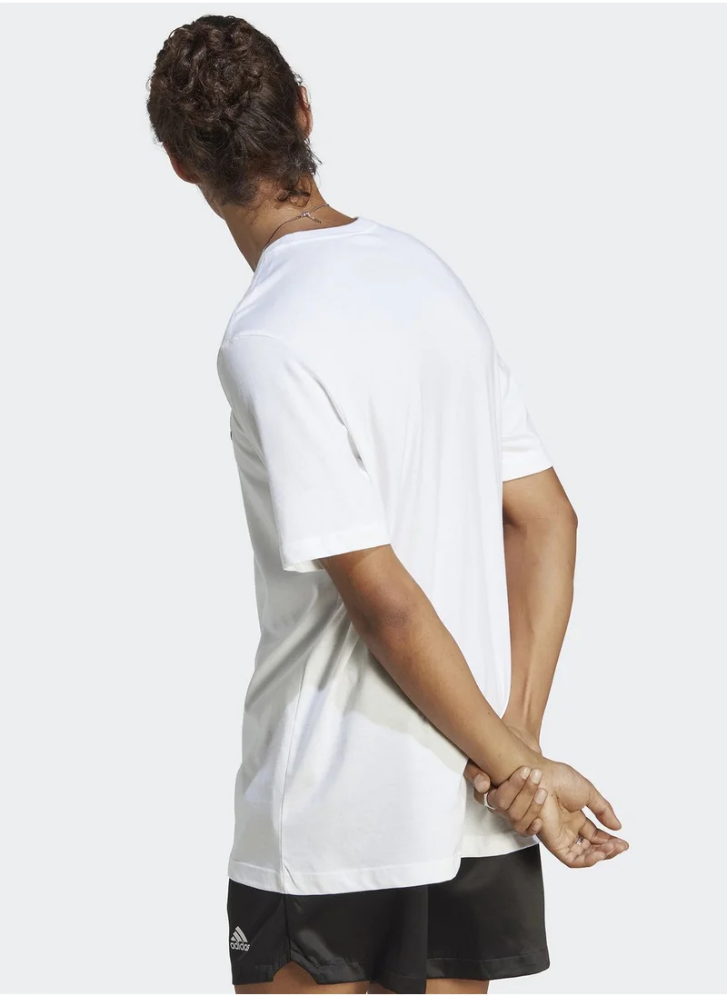 Adidas Single Jersey Small Logo T-shirt