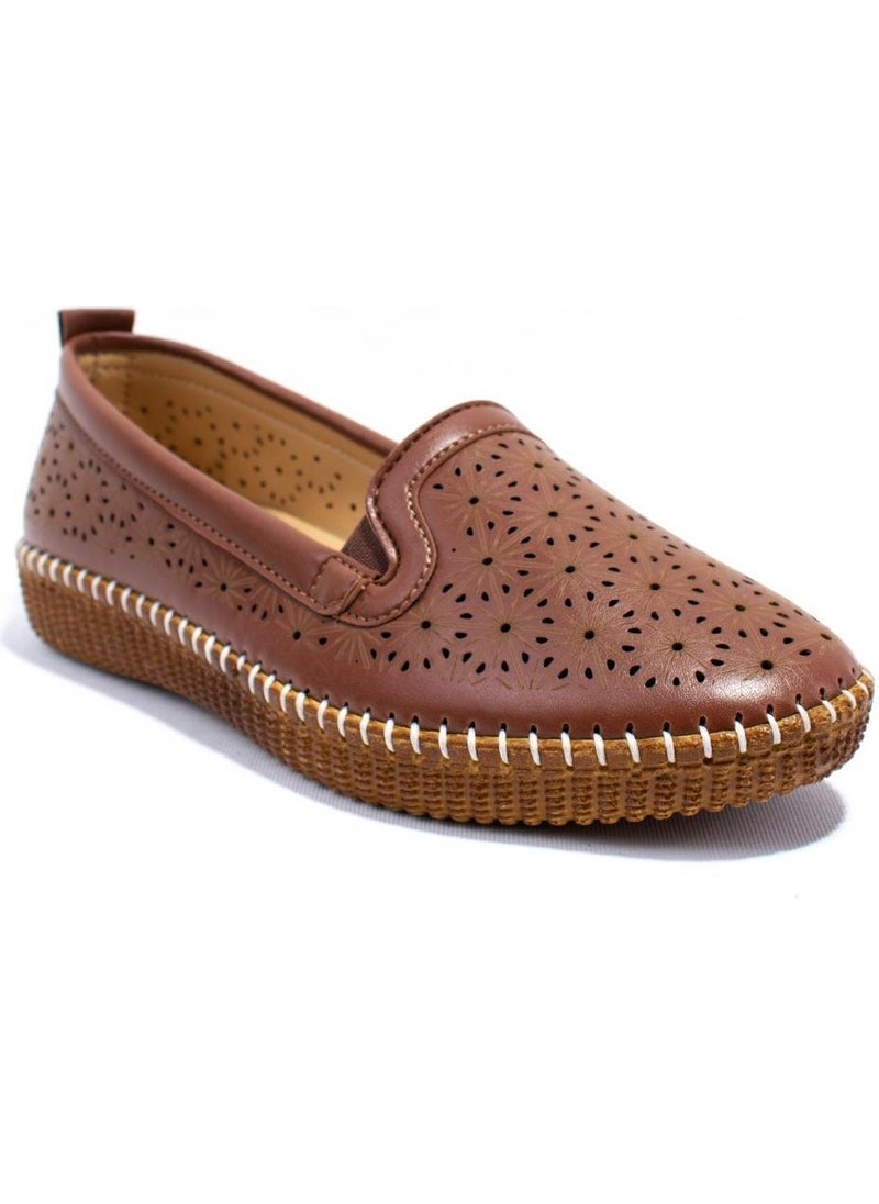 Polaris - 161691 Brown Orthopedic Casual Women's Shoes - Image 1