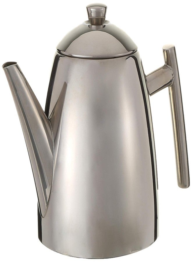 Frieling USA 18/8 Stainless Steel Teapot with Infuser, Tea Warmer with Teapot Infuser for Loose Tea, 22 Ounces - Image 4