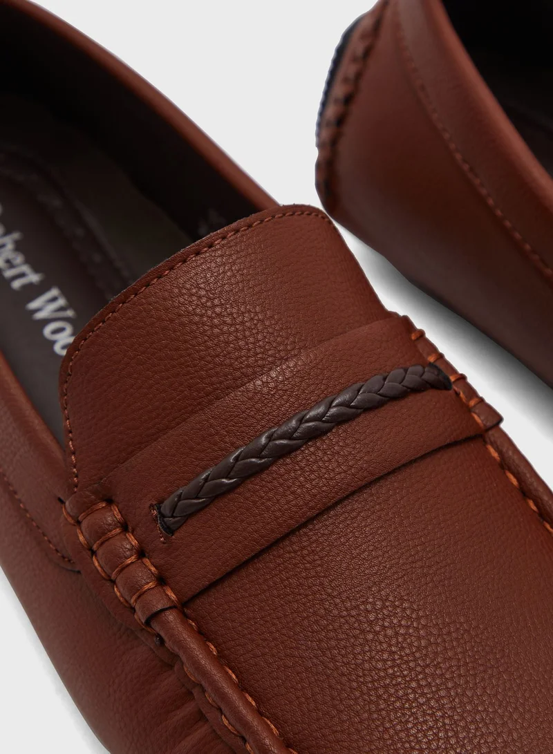 Robert Wood Casual Slip Ons