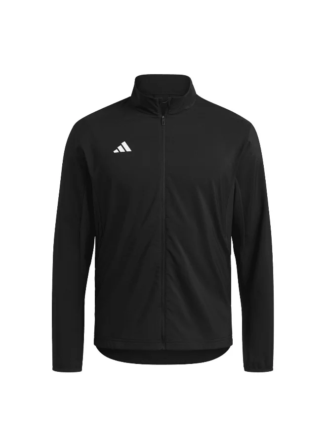 Adidas Adidas Adizero E Jckt Black Running Jackets For Men Xs