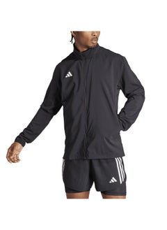 Adidas Adidas Adizero E Jckt Black Running Jackets For Men Xs  - Image 5