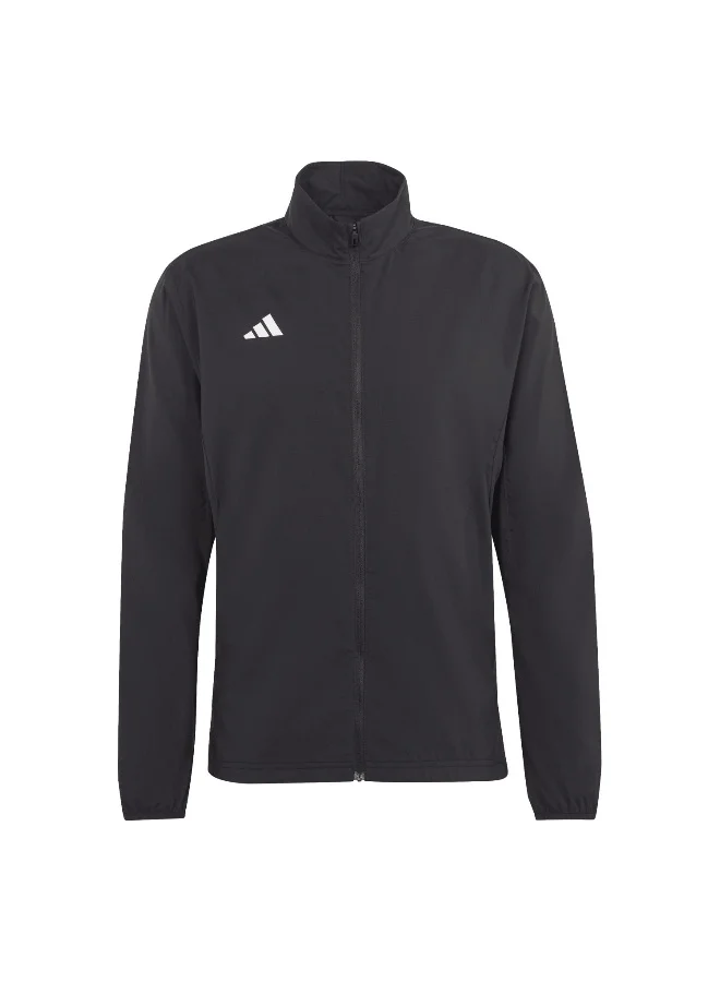 Adidas Adidas Adizero E Jckt Black Running Jackets For Men XS