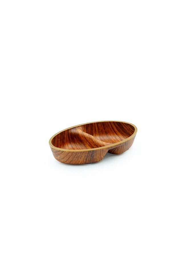 SIDDIQ 10264-M Elips 2 Comp Sauce Bowl 