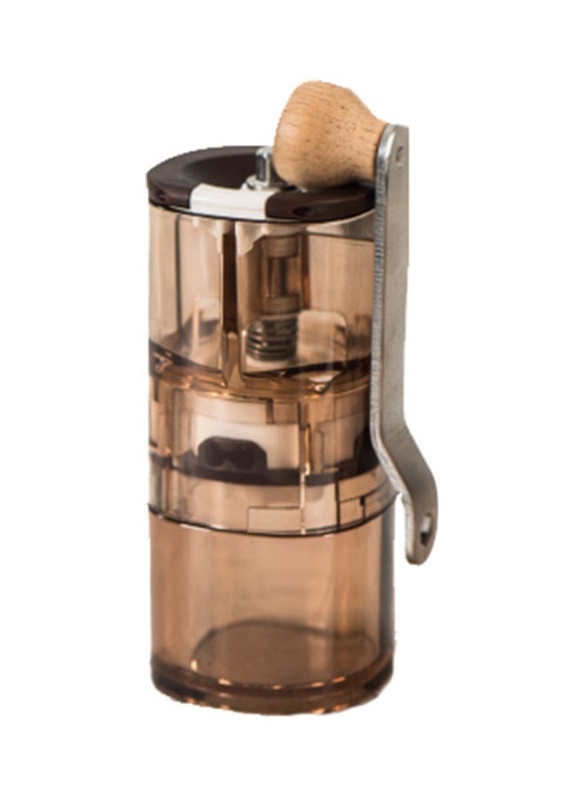 مطحنة حبوب قهوة يدوية منزلية أصفر - Image 4