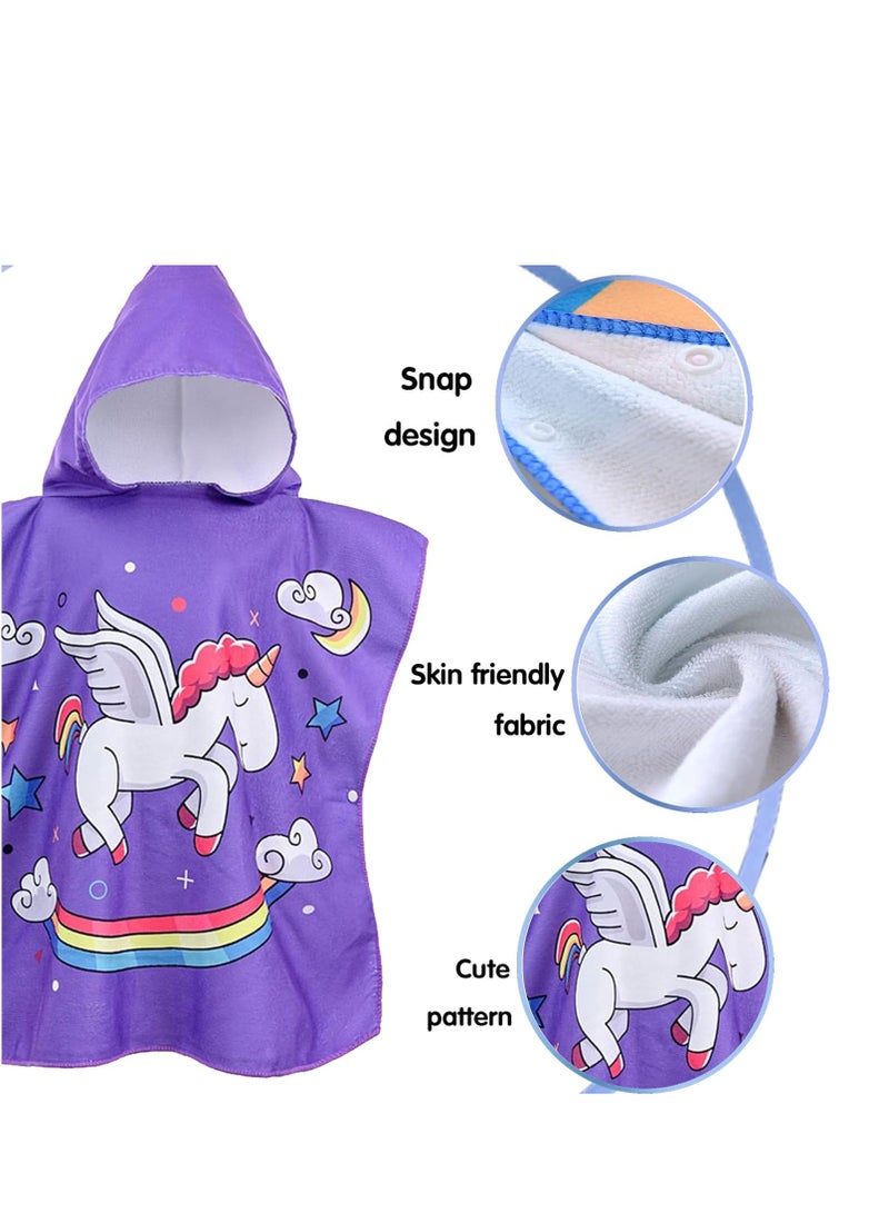 Baby Hooded Towel with Unique Animal Design Ultra Soft Thick Cotton Bath Towel for Newborn Highly Absorbent Bathrobe Blanket Toddlers Shower Gifts for Newborns or Adolescents - Image 2