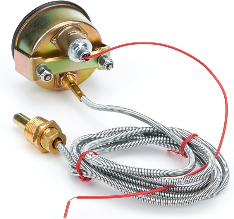 Allstar Performance 2-5/8" Mechanical Oil Temperature Gauge - 140 to 280°F - Image 2
