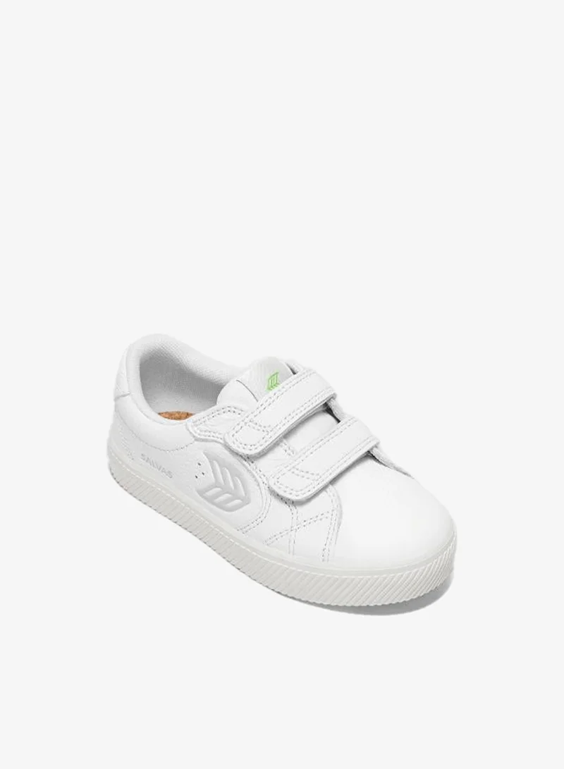 Cariuma SALVAS White Premium Leather Ice Logo Sneaker