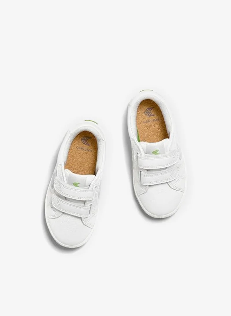 Cariuma  SALVAS White Premium Leather Ice Logo Sneaker  | Best Price UAE