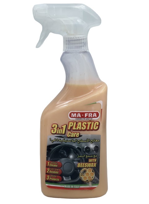Plastic Care Cleanser  three in one