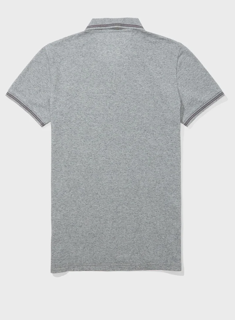امريكان ايجل Logo Slim Fit Polo