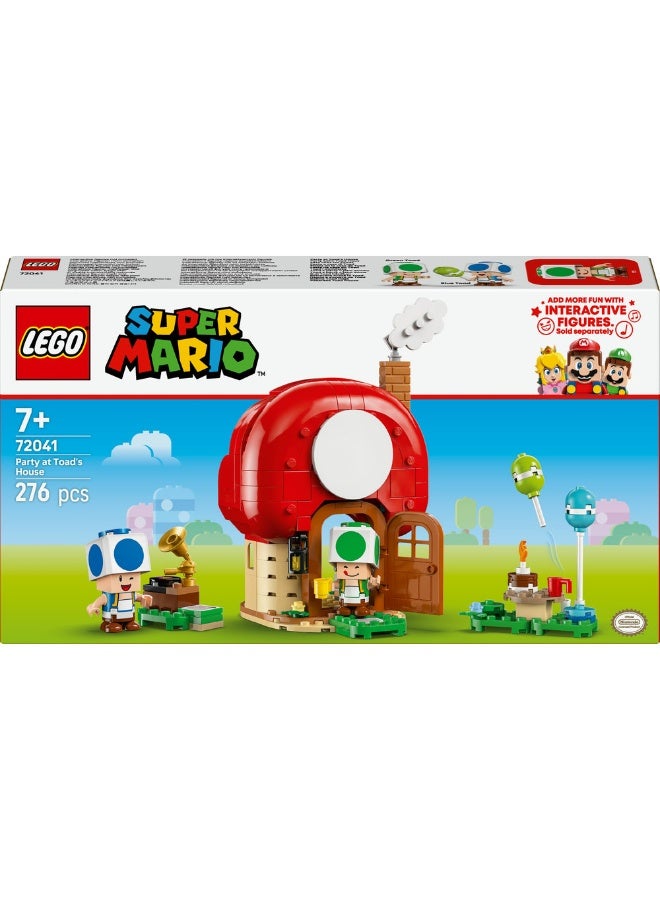 LEGO Super Mario Party at Toad’s House Toy for Kids 72041 (Age 7+, 276 Pieces) - Image 2