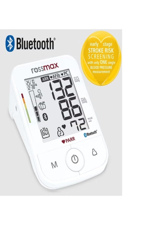 Rossmax X5 Automatic Blood Pressure Monitor with PARR Technology | Bluetooth Connectivity | Arrhythmia (ARR) Detection | Atrial Fibrillation (AFib) Detection | The Most Accurate Blood Pressure Monitor - Image 2