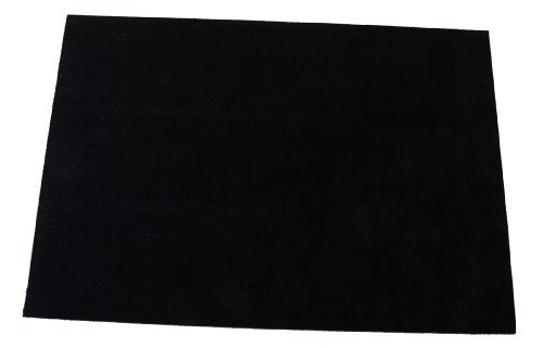 Soles2dance أوراق جلد الغزال عالية الجودة 8.5"x12" مع لاصق خلفي قوي جداً. مثالية لصنع نعل قابل للتقشير واللصق (لاصق ذاتي، لاصق على) لأحذية الرقص [جلد غزال-اصنع بنفسك-أسود]. - Image 1