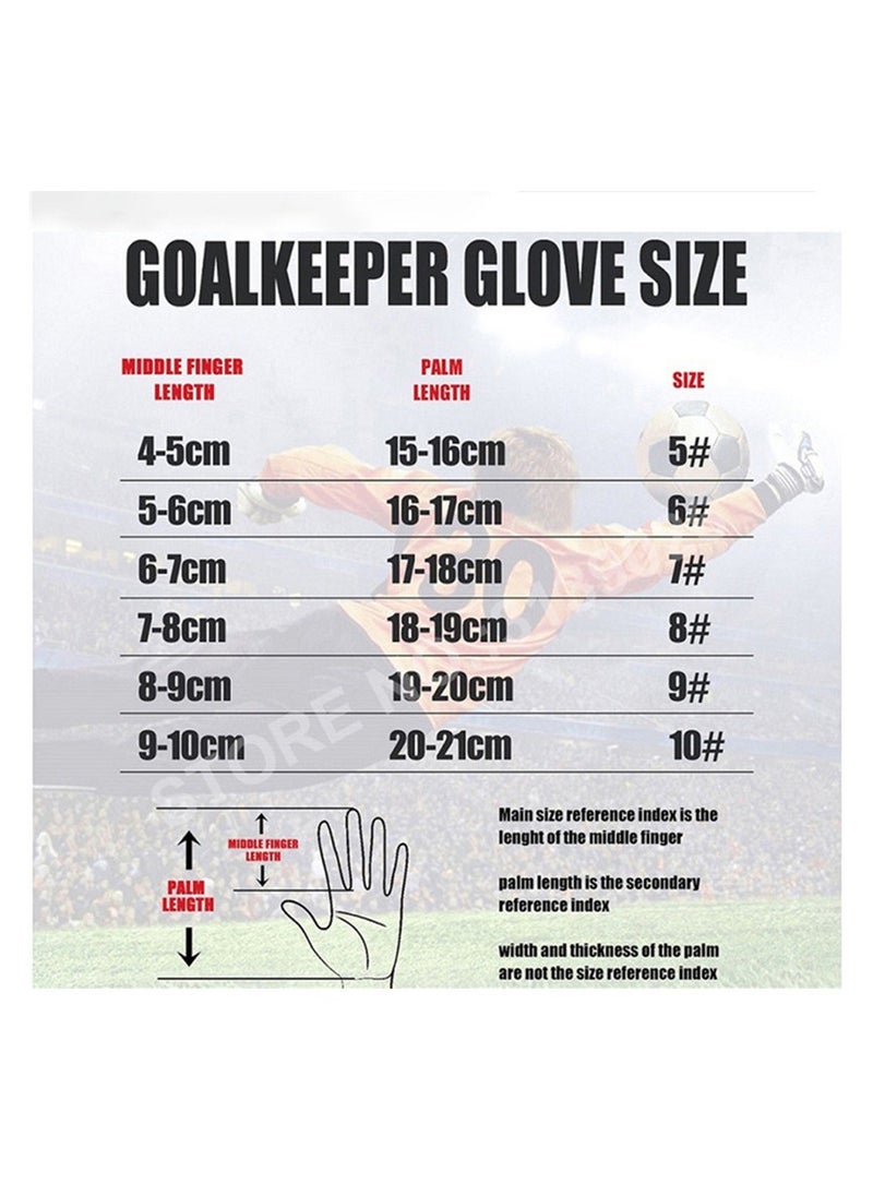 Generic Youth Goalkeeper Full Finger Gloves  - Image 2