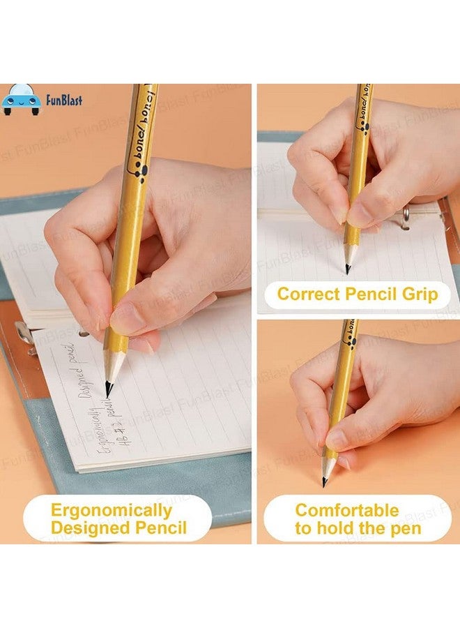 FunBlast Pencil Set for Kids- Stylish Stationary Kit, Pencil for Drawing Birthday Return Gift, Stationery Set -24 Pcs Pencils with Sharpener, Kawaii Pencil Set for Kids - Image 4