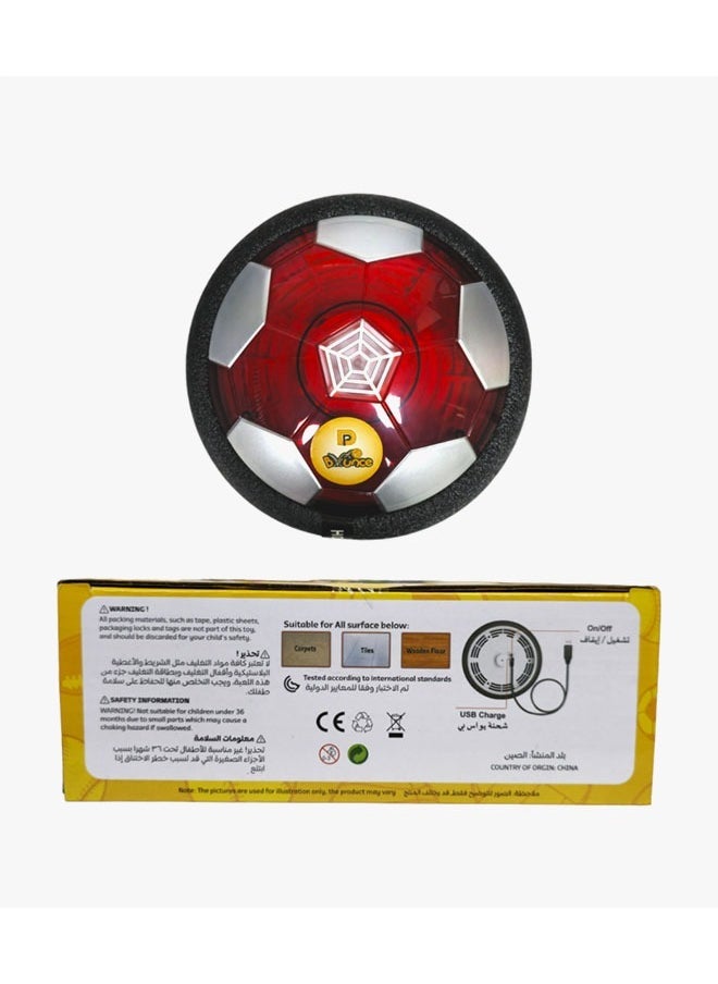 Bounce - Hover Soccer Ball Air Football With LED Light USB Charging Rechargeable Battery Floating Soccer Ball With Foam Bumper For Indoor Outdoor Sports Ball Game Football Toy For Kid Best Gift 3+ Years - Image 1