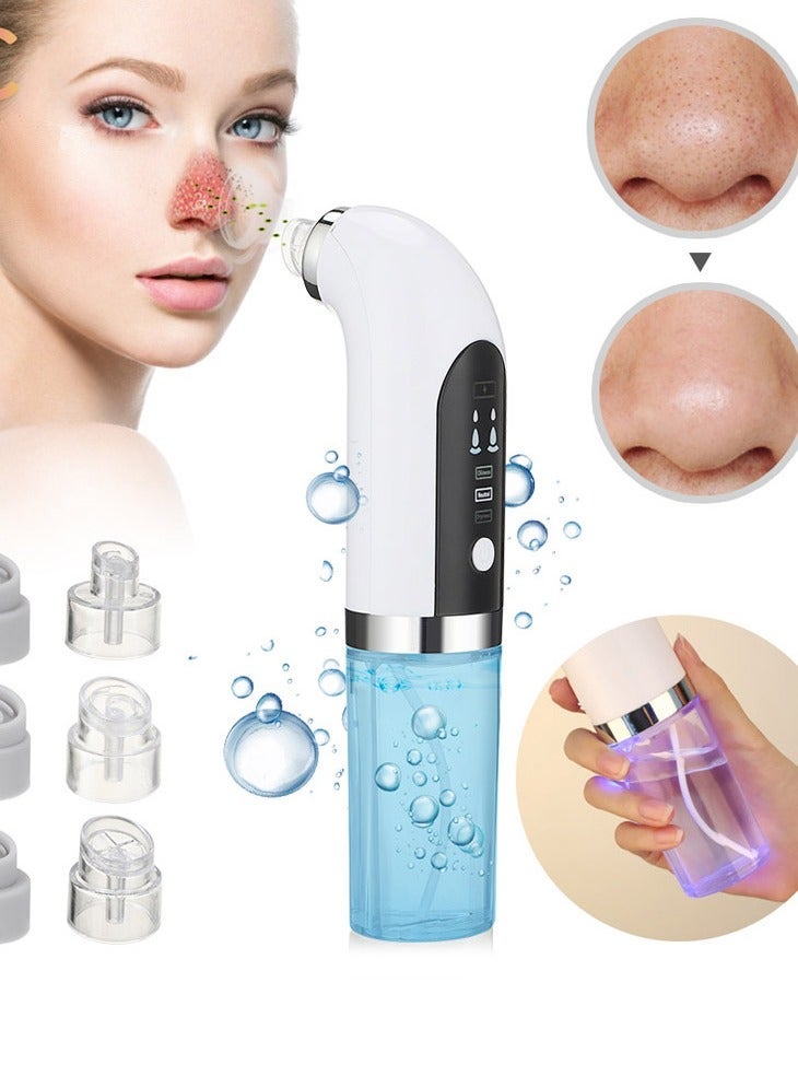 general Blackhead Remover Pore Vacuum Facial Cleaner 6 Suctions USB Rechargeable Facial Cleaning Tools - Image 1