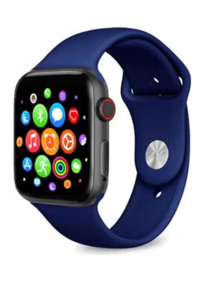 T500 Smartwatch, Blue, 1000.0 mAh Battery - Image 1