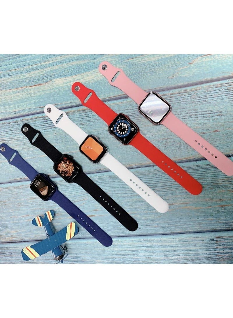 T500 Smartwatch, Blue, 1000.0 mAh Battery - Image 2