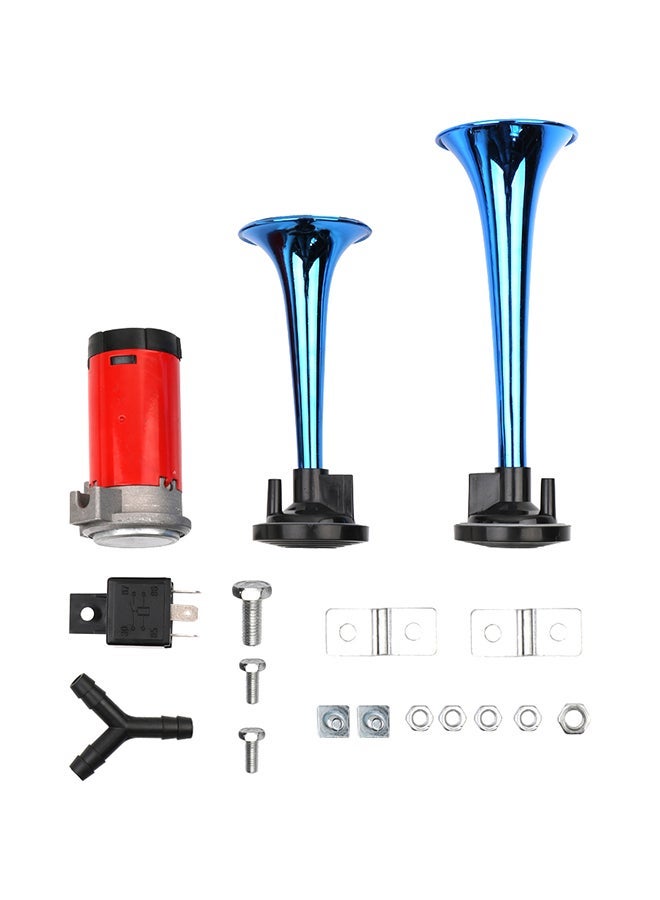 NIBEMINENT Super Loud Dual Tone Auto Car Air Horn Set  - Image 1