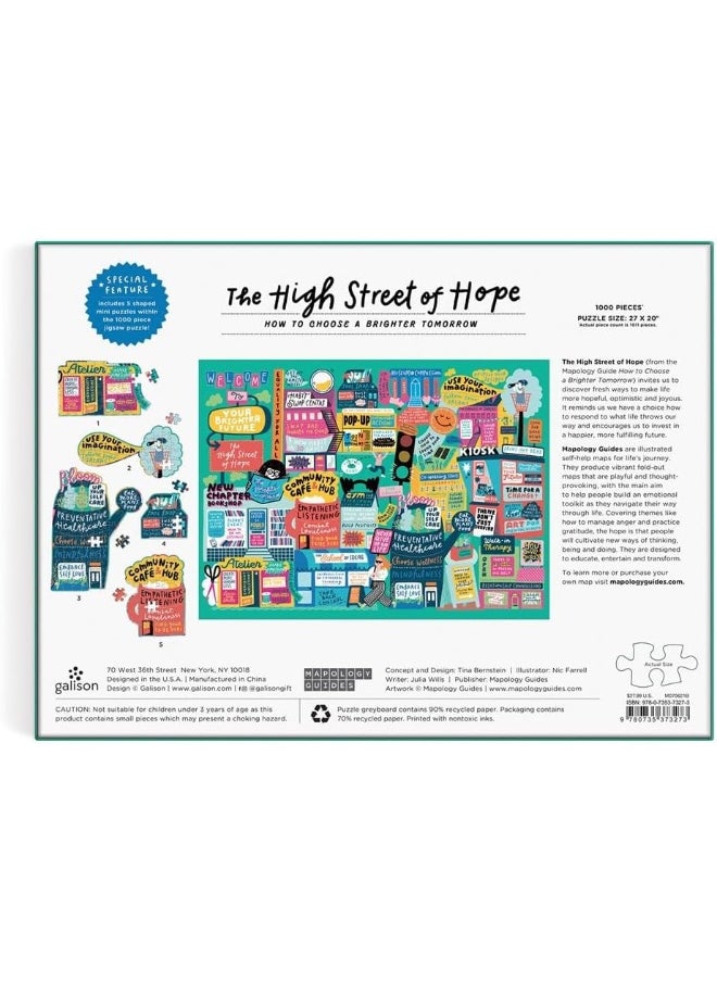 The High Street of Hope 1000 Piece Multi-Puzzle Puzzle  - Image 5
