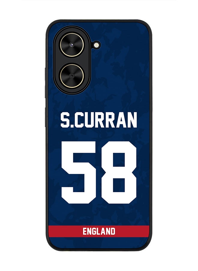 Stylizedd For Xiaomi Poco C71 / Redmi A5 4G Case,Slim fit Camera Protection, Shockproof Thin Phone cover  - England Sam Curran, Jersey No 58