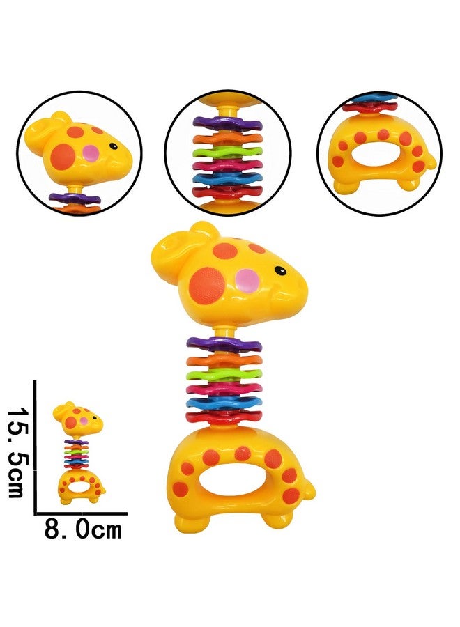 AIVIAI 9Pcs Baby First Rattle Teether Toy Gift Set With Storage Box For Infant Newborn Baby Boy 0 3 6 9 12 18Month Blue - Image 4