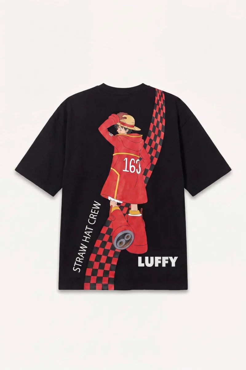 ديفاكتو One Piece Boxy Fit Printed Short Sleeve T-Shirt