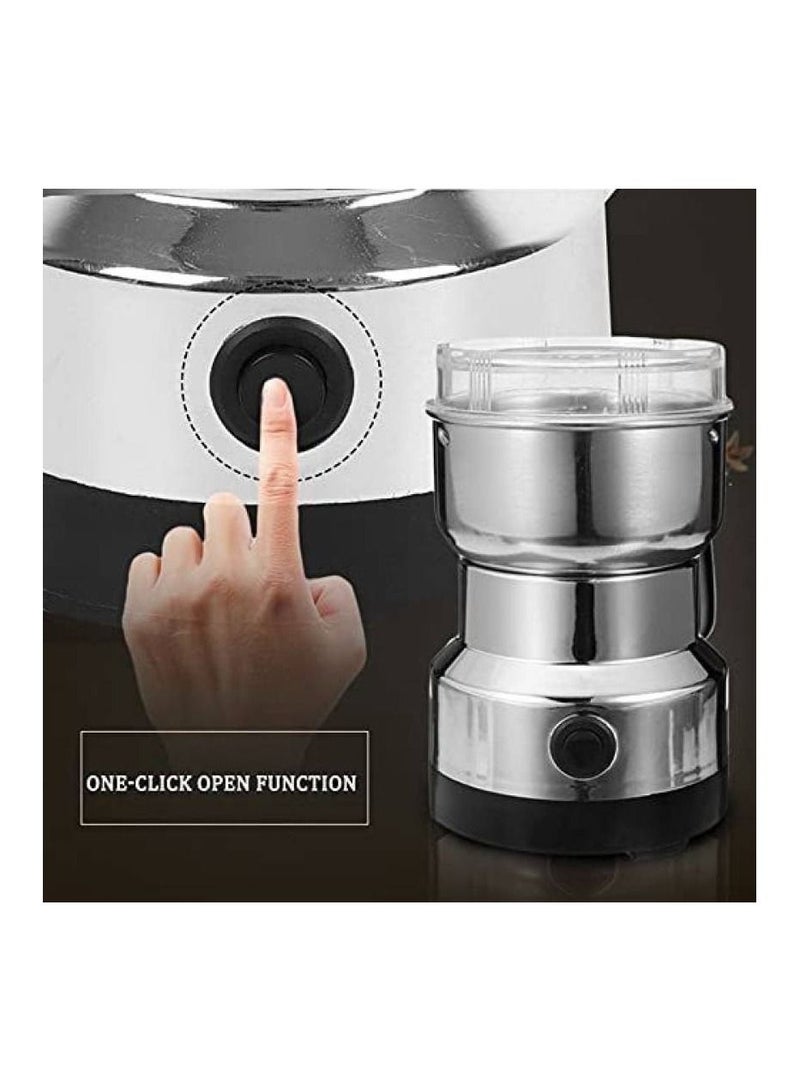 DETREND Household Electric Mill Grinder Machine, Stainless Steel Electric Spice Coffee Nut Grain Grinder, Multi‑Function Crusher Mill Blender Kitchen Tool  - Image 5