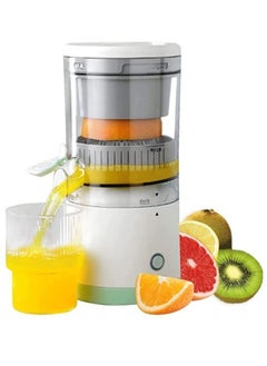 Portable Blender, Electric Citrus Juicer Rechargeable Hands-Free Masticating Orange Juicer Lemon Squeezer with USB Travel Cup for Gym, Car, Office, On The Go