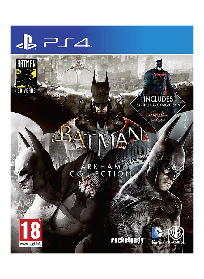 دبليو بي جيمز لعبة Batman : Arkham Collection (إصدار عالمي) - playstation_4_ps4 - Image 1