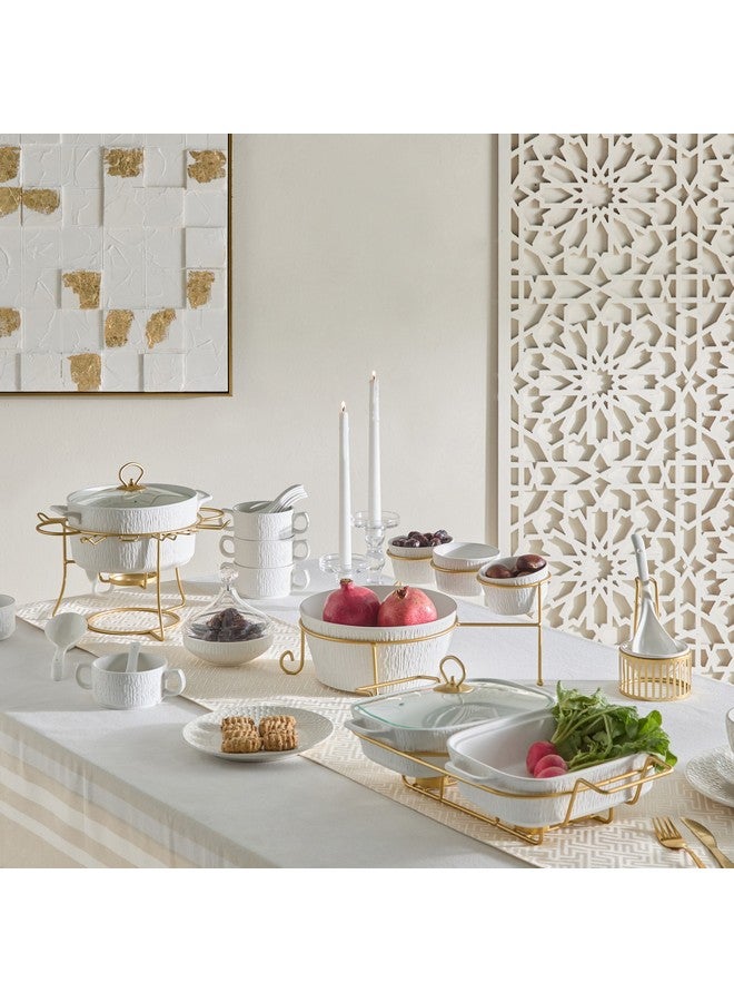 Home Box Celtic 4-Piece Bowl Set with Stand 23 x 23 x 10 cm - Image 5