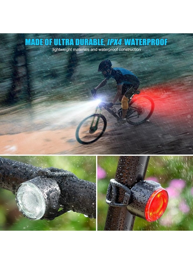 Halamine - Bike Lights Set, USB Rechargeable - Image 1