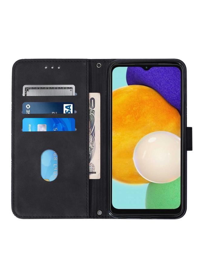 S-TOP Case For Samsung Galaxy A54 5G Crossbody 3D Embossed Flip Leather Phone Case - Image 4