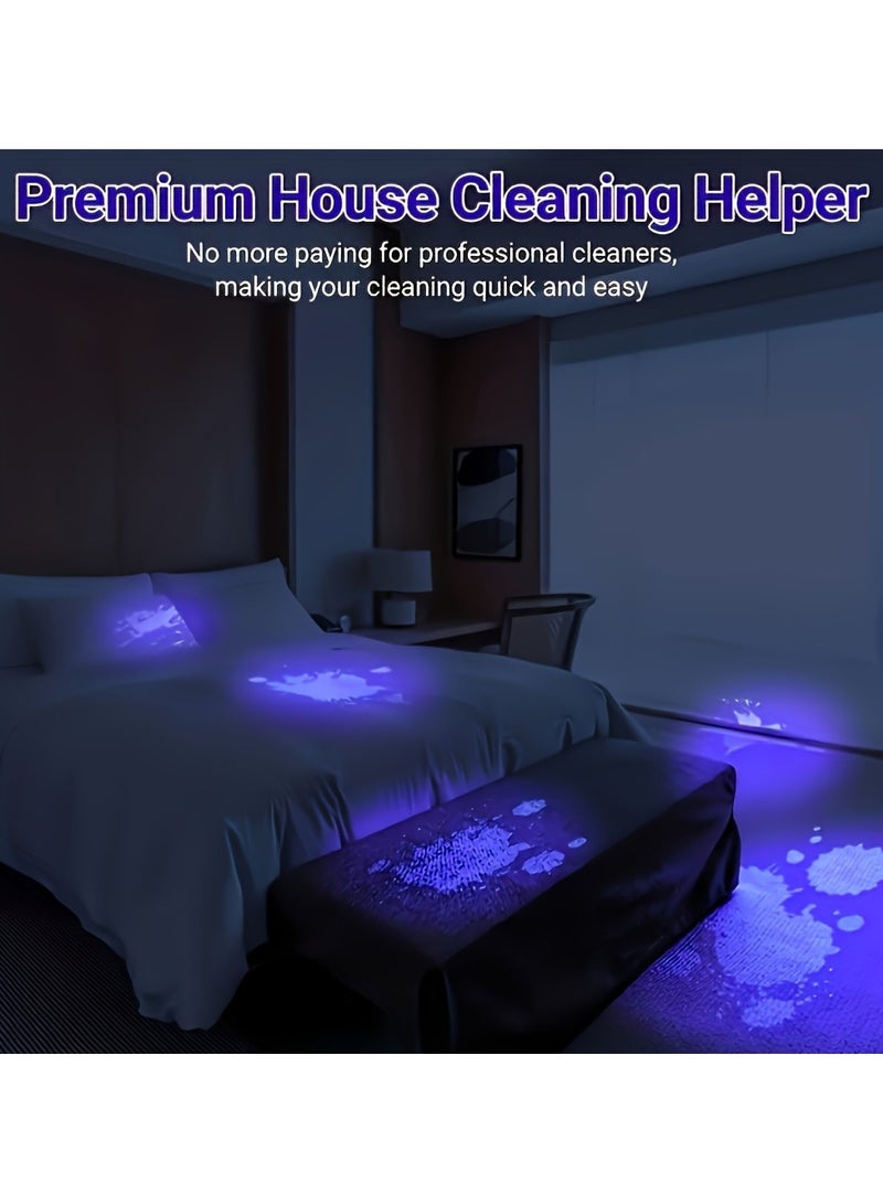 AloneFire Alonefire SV98 UV Flashlight - Invisible Ink Detector & Stain Remover | 365nm UV LED for Camping, Resin Curing, Pets | Type-C Rechargeable, High Power, Portable Design  - Image 3